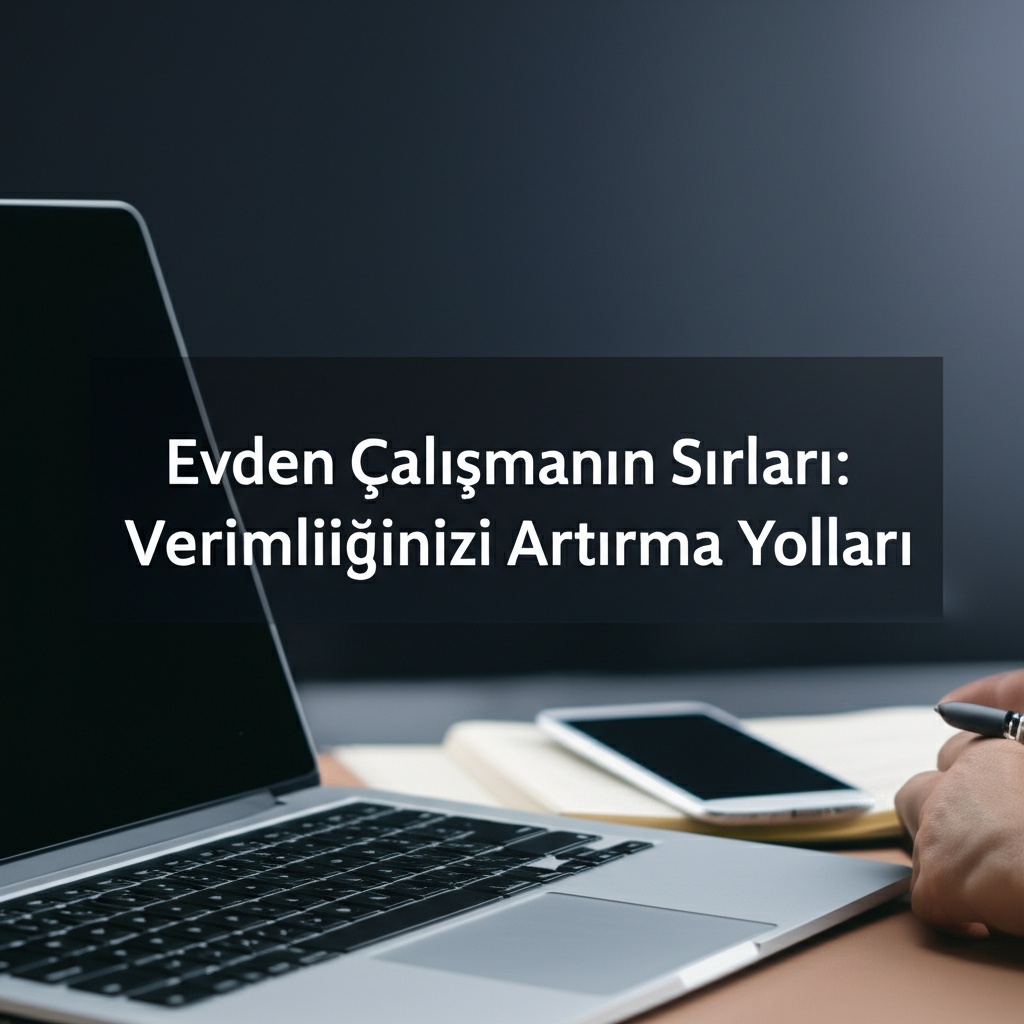 Evden Çalışmanın Sırları: Verimliliğinizi Artırma Yolları