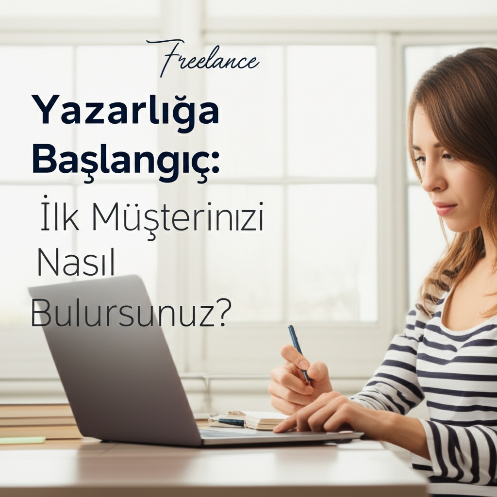 Freelance Yazarlığa Başlangıç: İlk Müşterinizi Nasıl Bulursunuz?