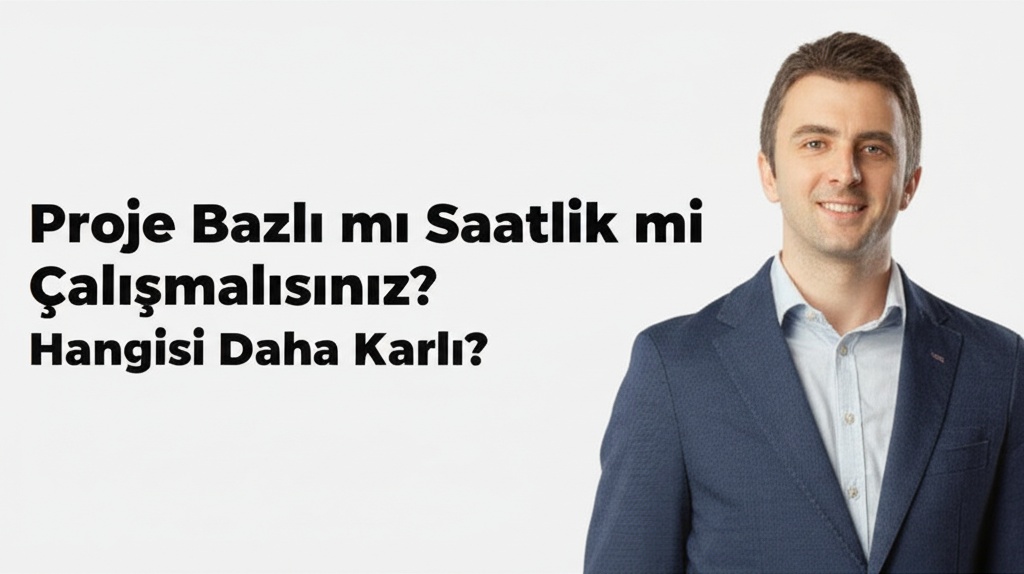 Proje Bazlı mı Saatlik mi Çalışmalısınız? Hangisi Daha Karlı?